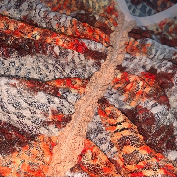 #3 NEW! Free People “Solana” Lace Crop Top w/ Cinched Front - Picture 5 of 9